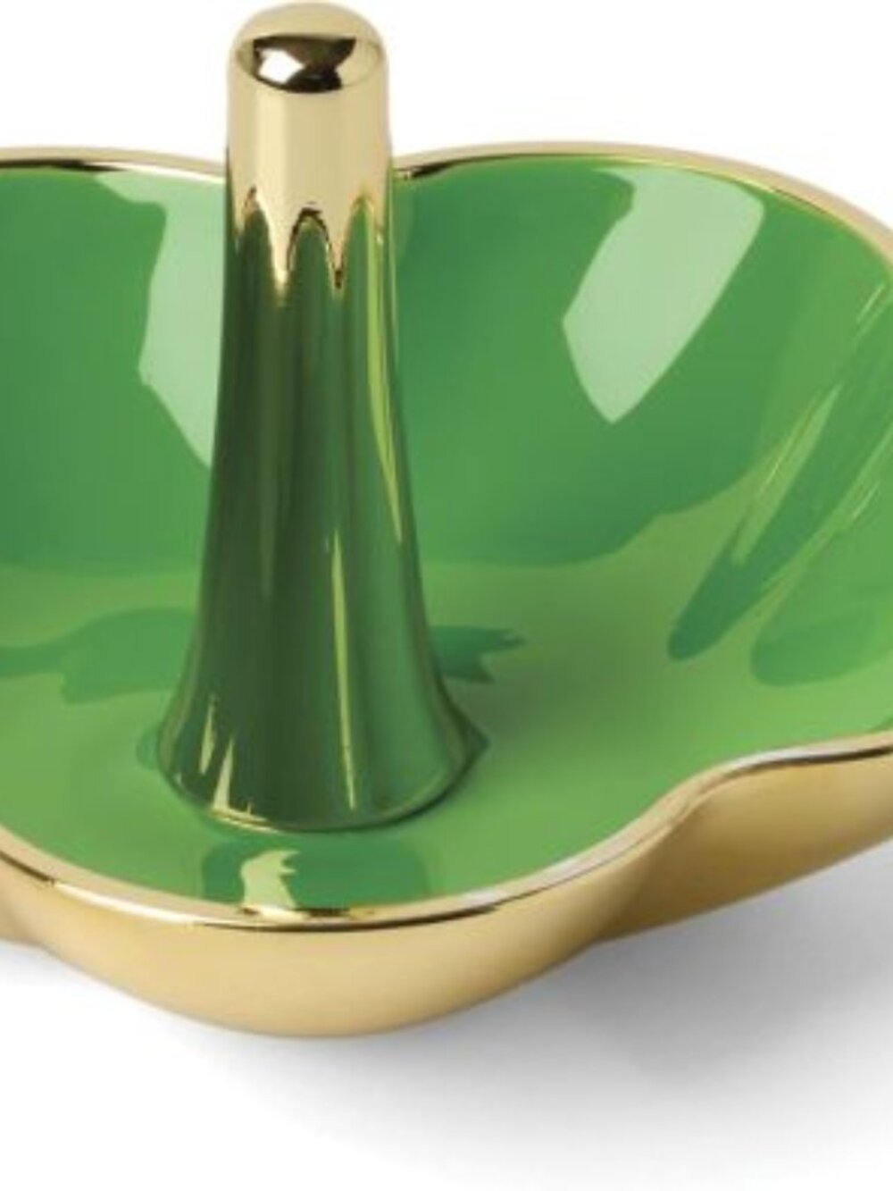 KATE SPADE NEW YORK MAKE IT POP RING DISH GREEN BRAND NEW